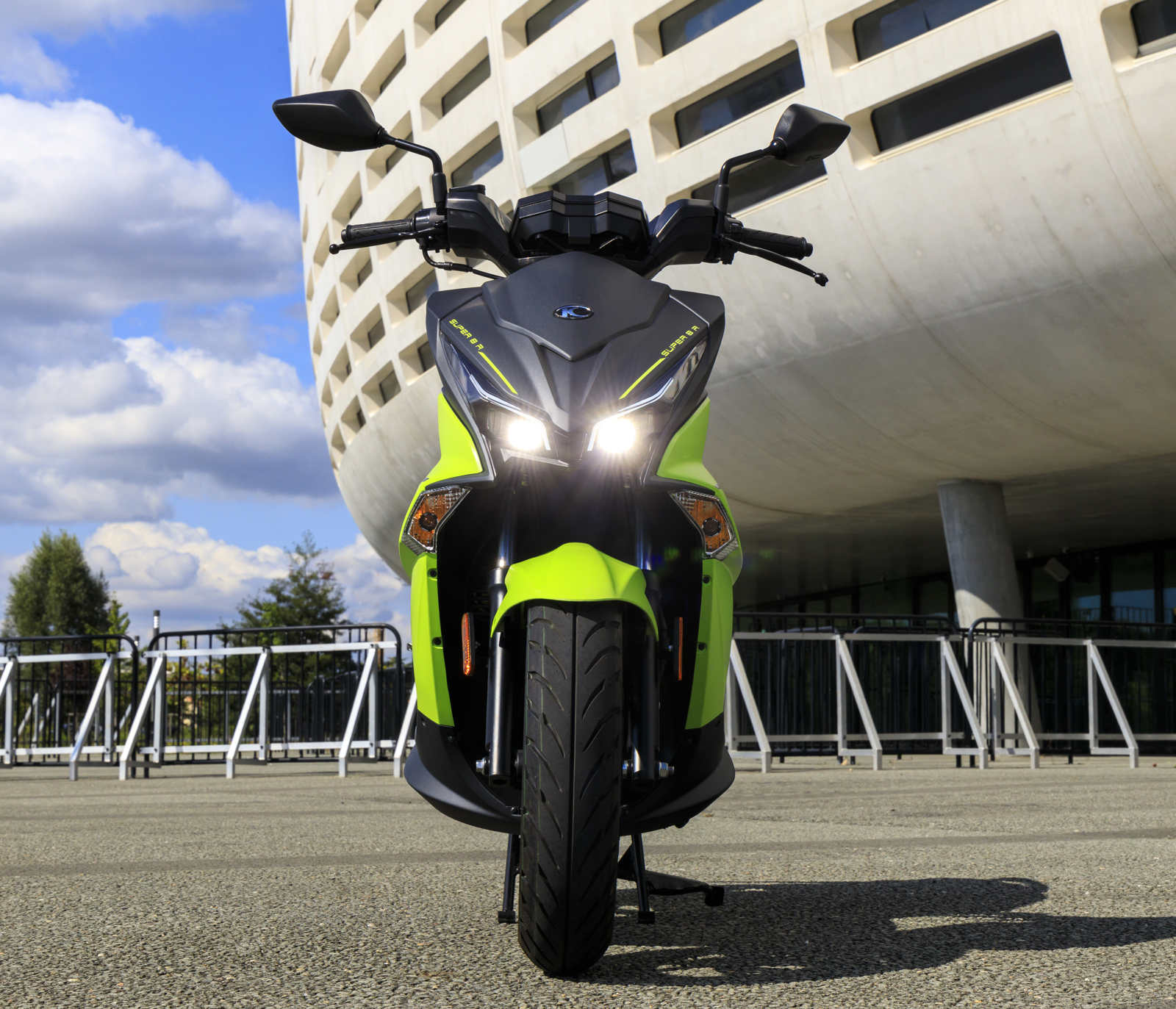 Kymco Super 8 R scooter — available from OCR Motorcycles